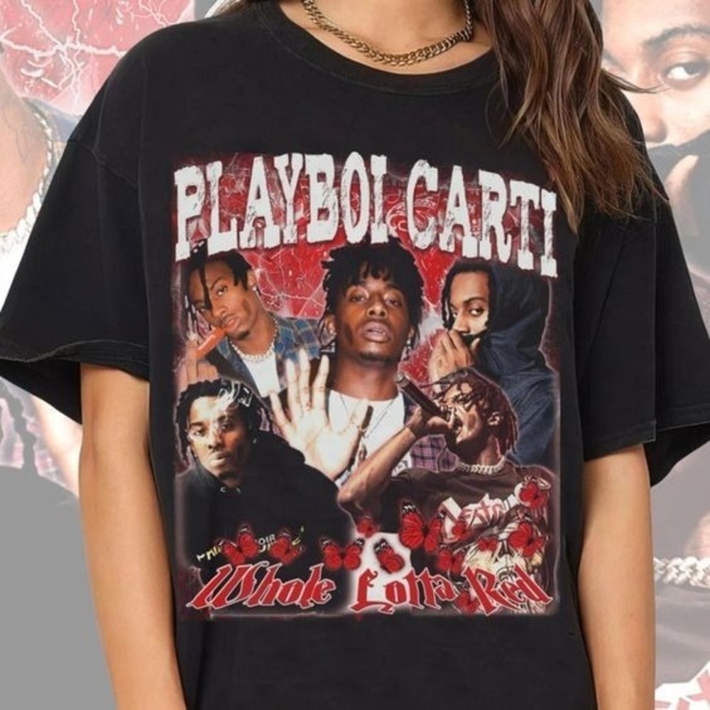 Playboi Carti Shirt - Vintage 90s Style Shirt